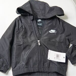 Nike Black Windbreaker Jacket